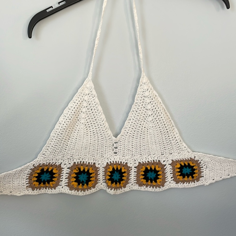 Crochet Tie Top
